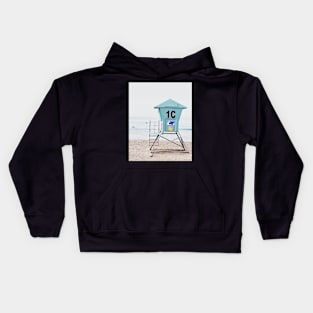 California beach, Ocean, Coast, Beach art Kids Hoodie